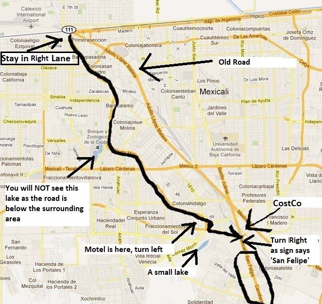 Map Of Mexicali Border Bajanomad - Fmm In Mexicali - Powered By Xmb