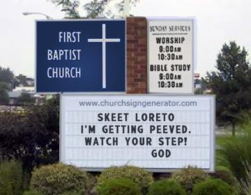 churchsign skeet.jpg - 22kB