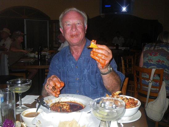 CRAB LEGS IN SAN QUINTINE.JPG - 49kB