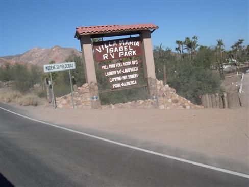 2006 MULEGE SCENES (7) maria isabell rv park sign.jpg - 28kB