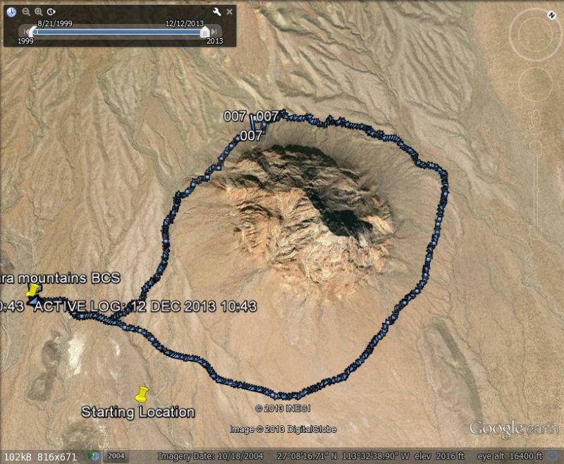 rhyolite dome in Santa Claras.jpg - 102kB