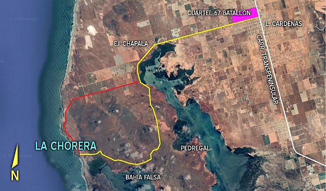 Map to La Chorera.jpg - 134kB