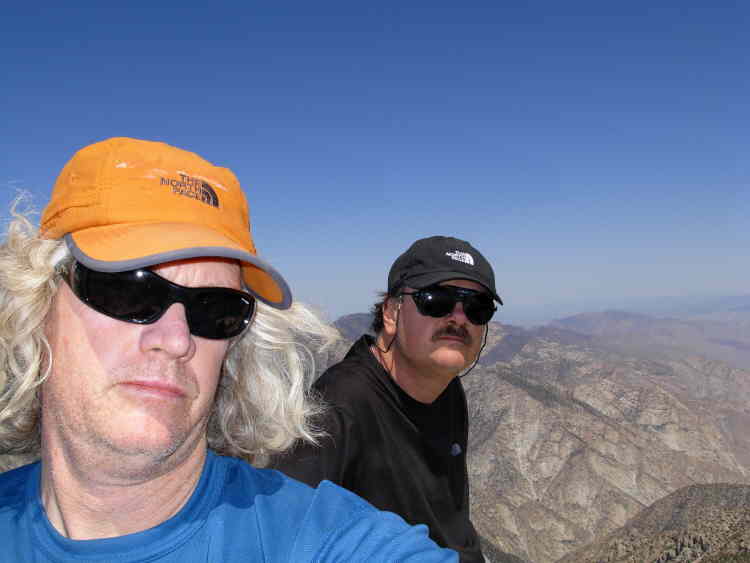 Matt and Andy Summit.JPG - 28kB